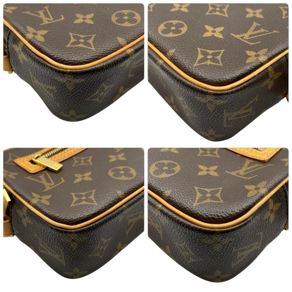 LOUIS VUITTON Brown Monogram Canvas Pochette Mini Bag - Picture 5 of 10